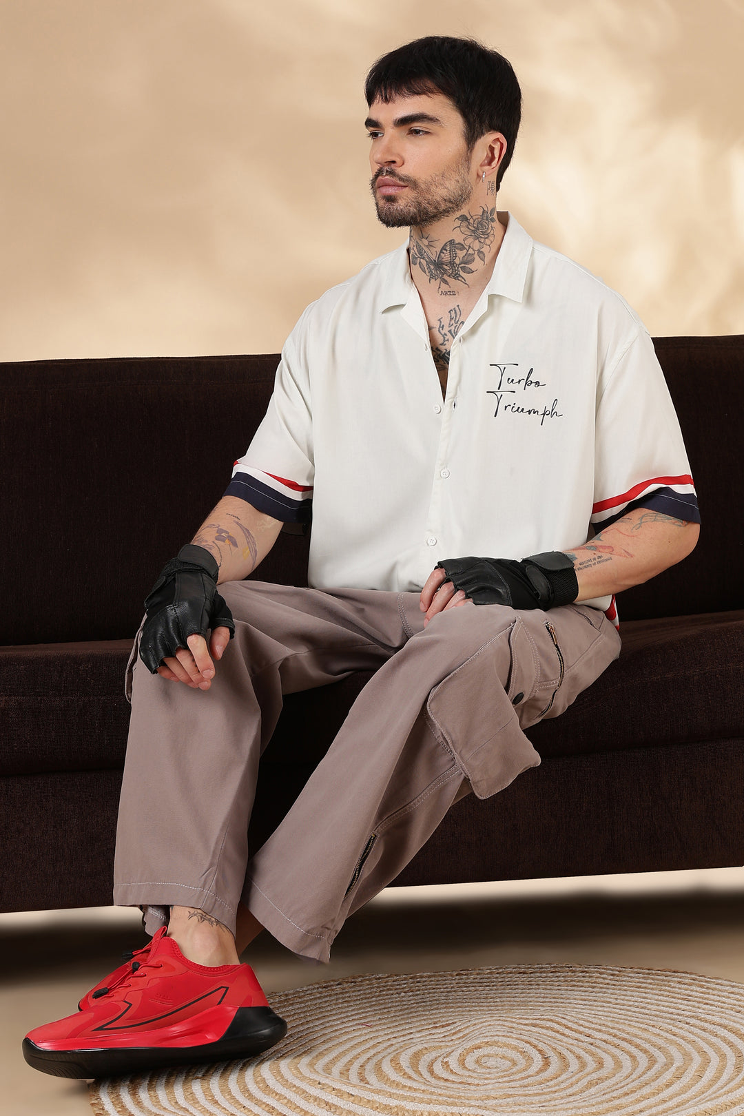 Turbo Triumph: Oversized Shirt