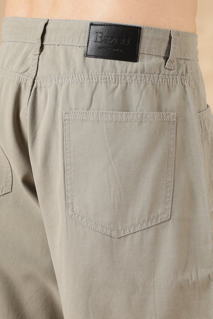 Cream Dyed : Cargo Pants