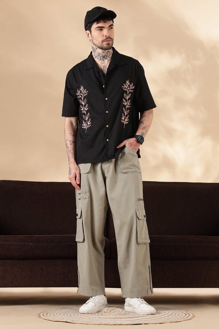 Cream Dyed : Cargo Pants