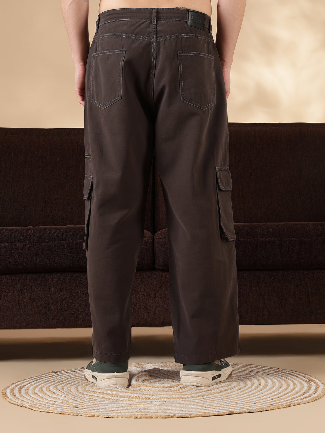 Chocolate Dyed : Cargo Pants