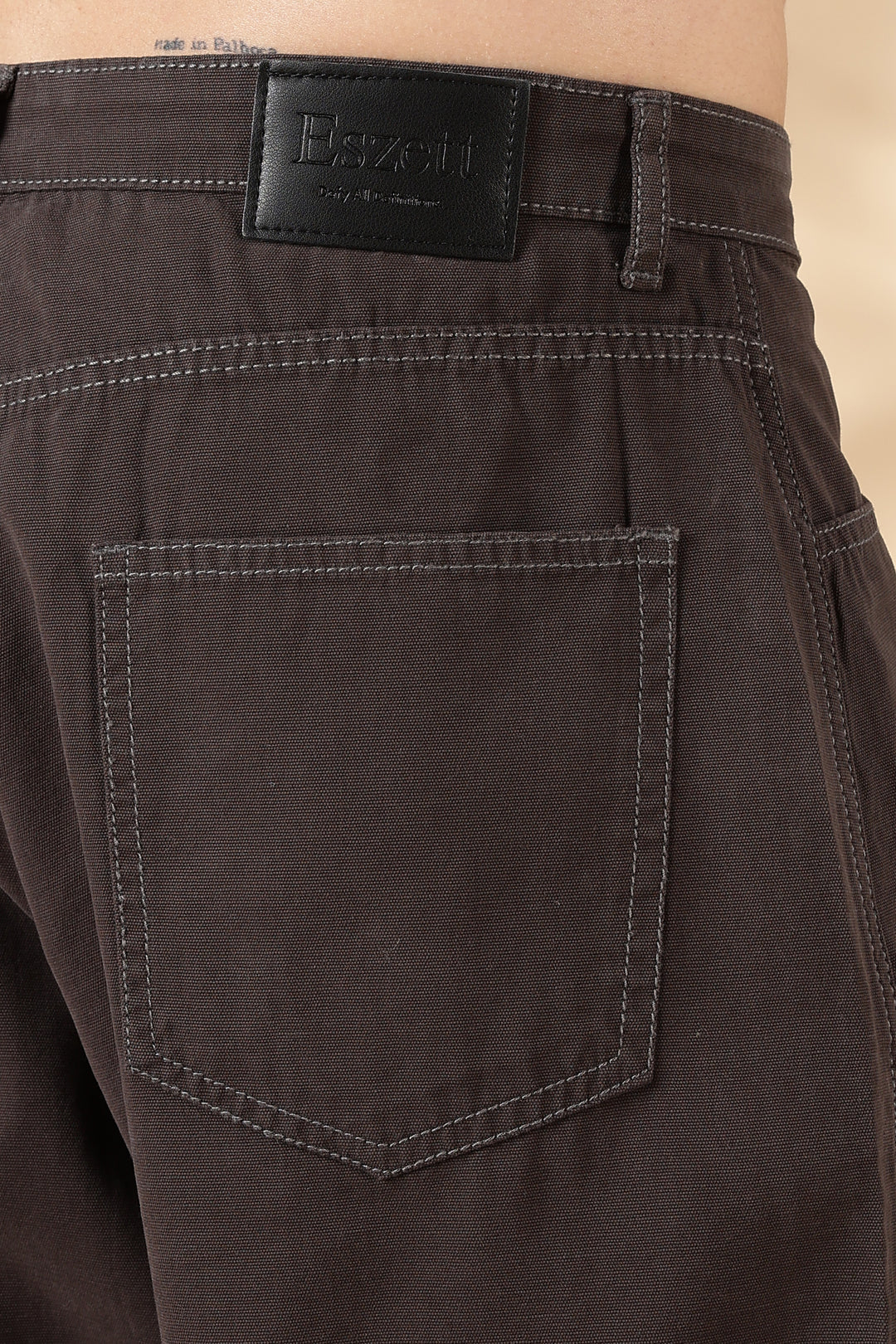 Chocolate Dyed : Cargo Pants