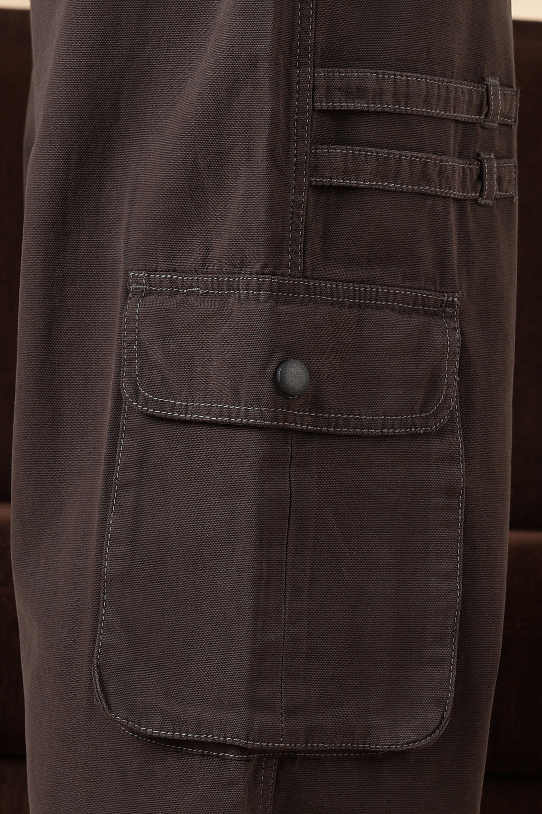 Chocolate Dyed : Cargo Pants