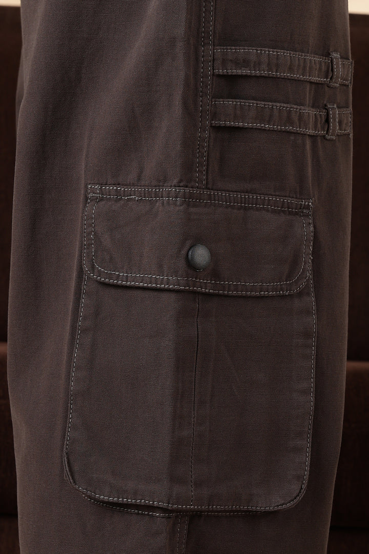 Chocolate Dyed : Cargo Pants
