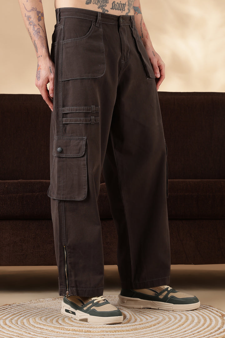 Chocolate Dyed : Cargo Pants