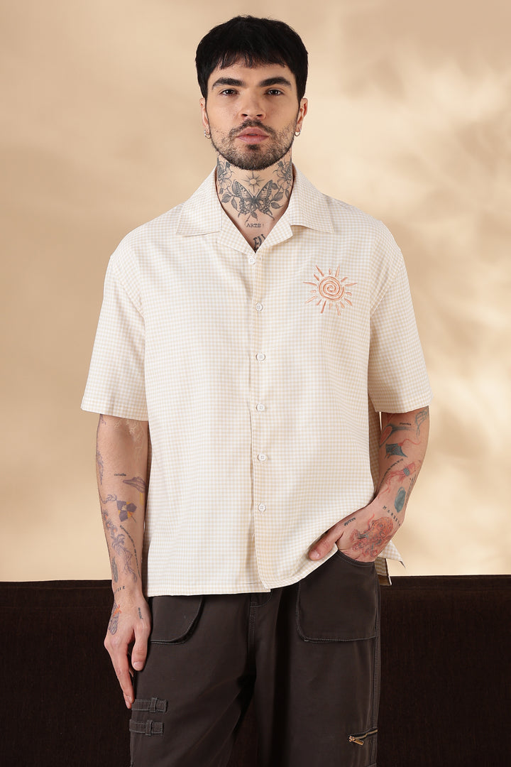 Plaid: Daylight Embroidery shirt