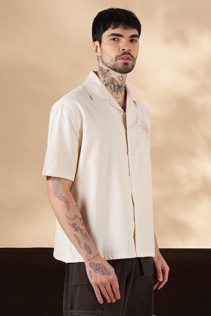 Plaid: Daylight Embroidery shirt
