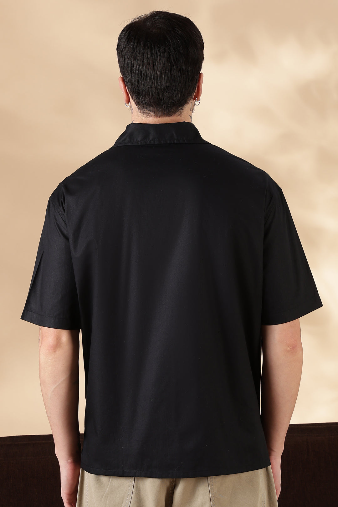 Artwork : Embroidery Black Shirt