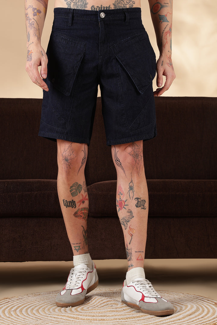 Flappy : Blue Denim Shorts