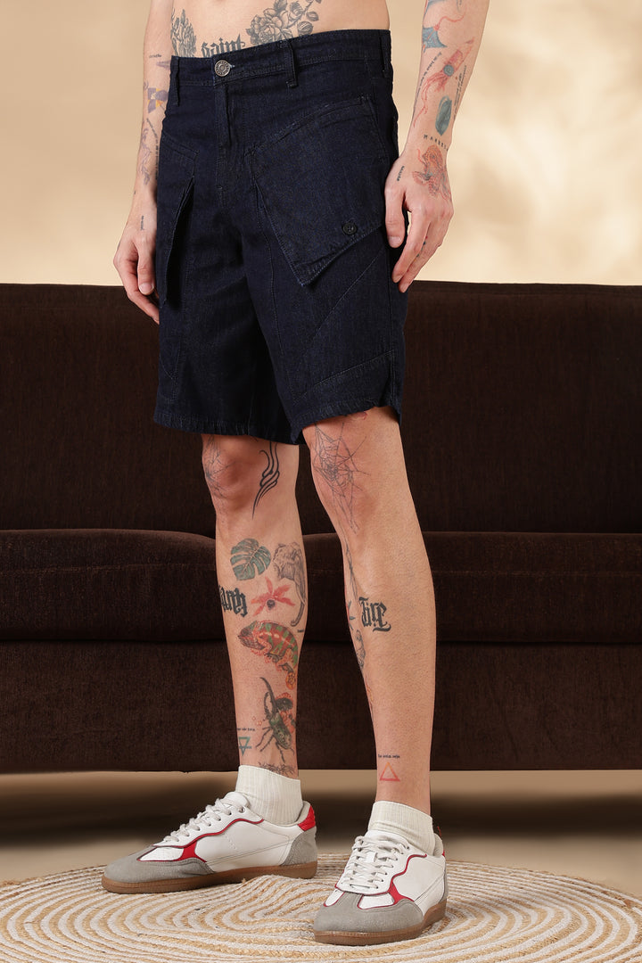 Flappy : Blue Denim Shorts