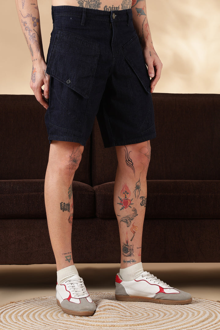 Flappy : Blue Denim Shorts