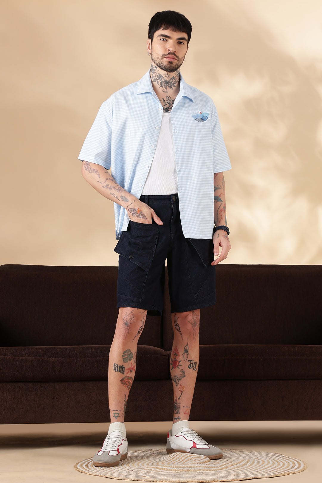 Flappy : Blue Denim Shorts