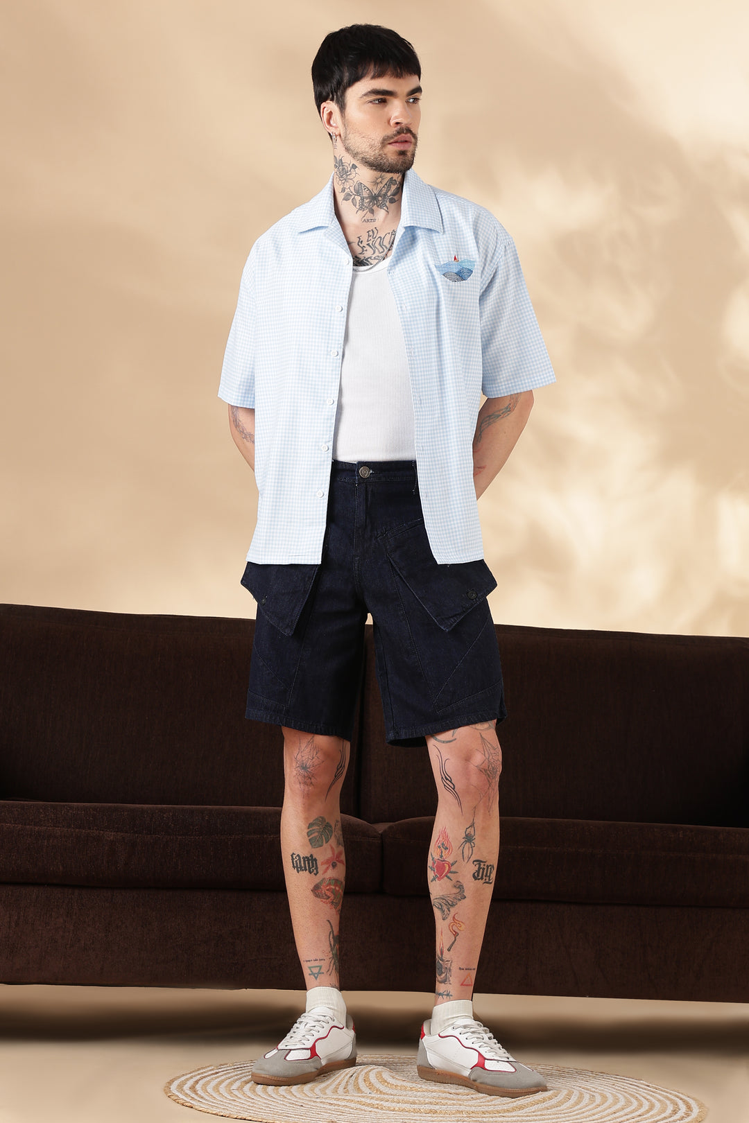 Flappy : Blue Denim Shorts