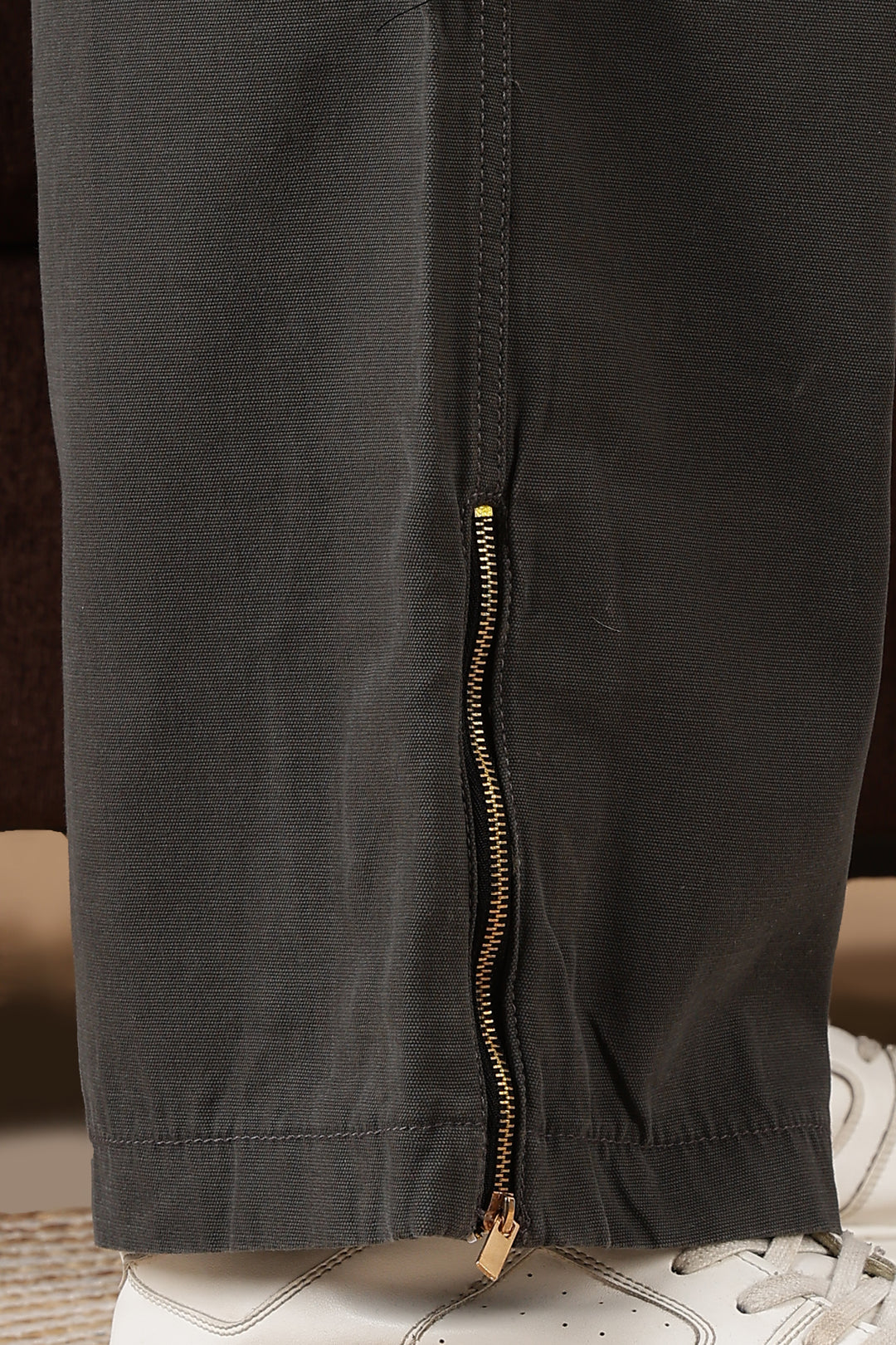 Dark Grey : Dyed Cargo Pants