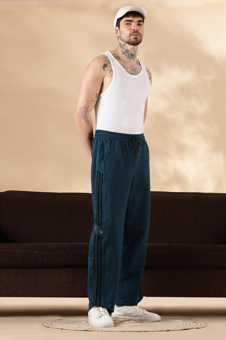 Agile : Teal Baggy Joggers