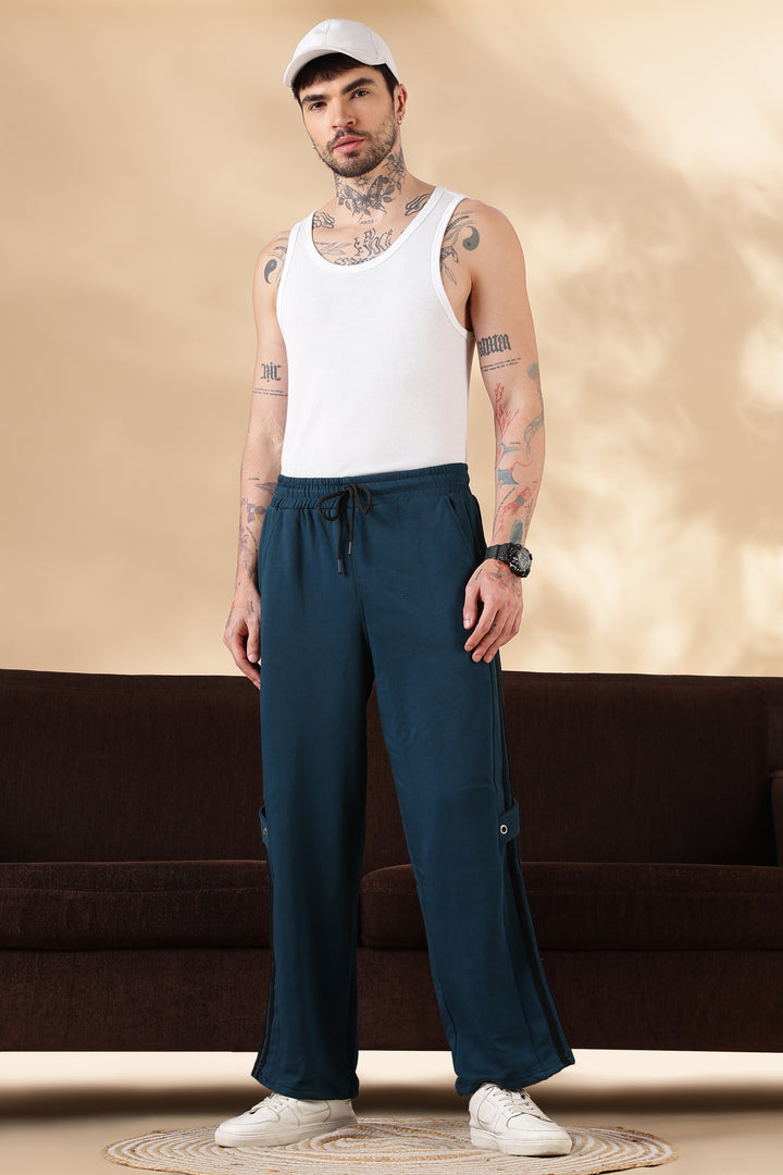 Agile : Teal Baggy Joggers