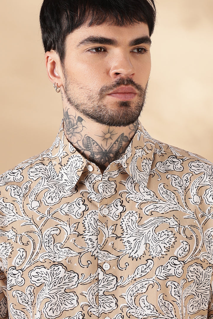 Folk: Printed Shirt