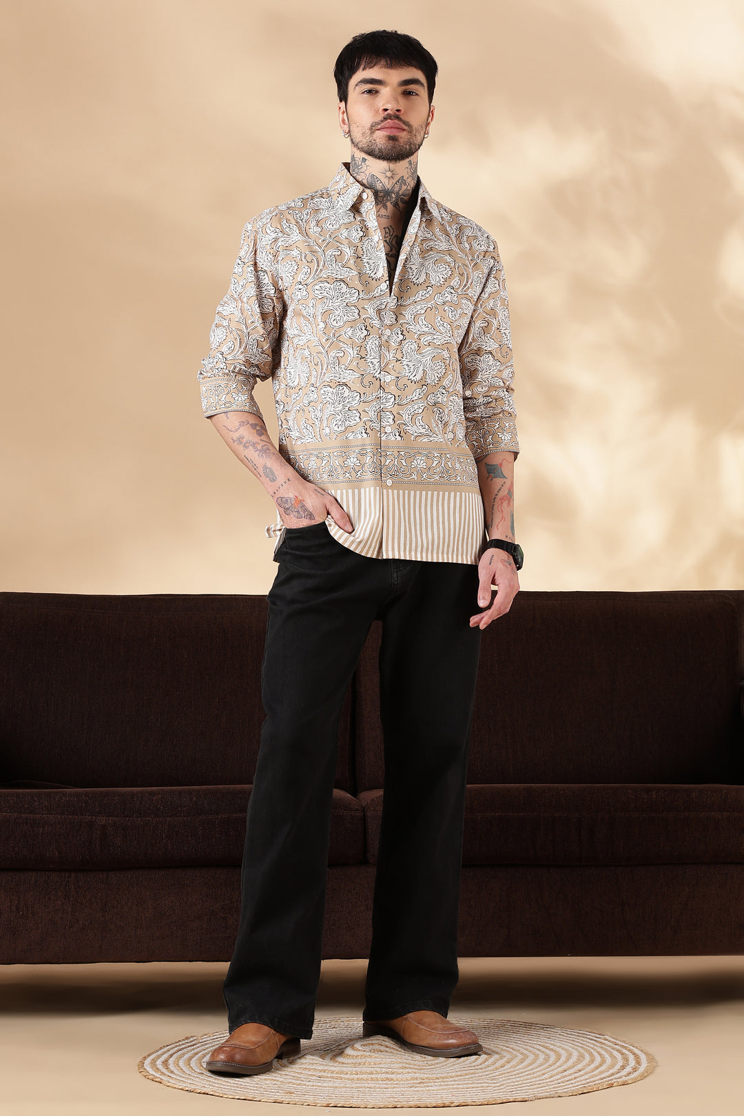Folk: Printed Shirt