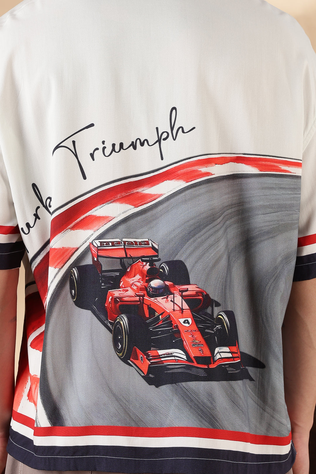Turbo Triumph: Oversized Shirt