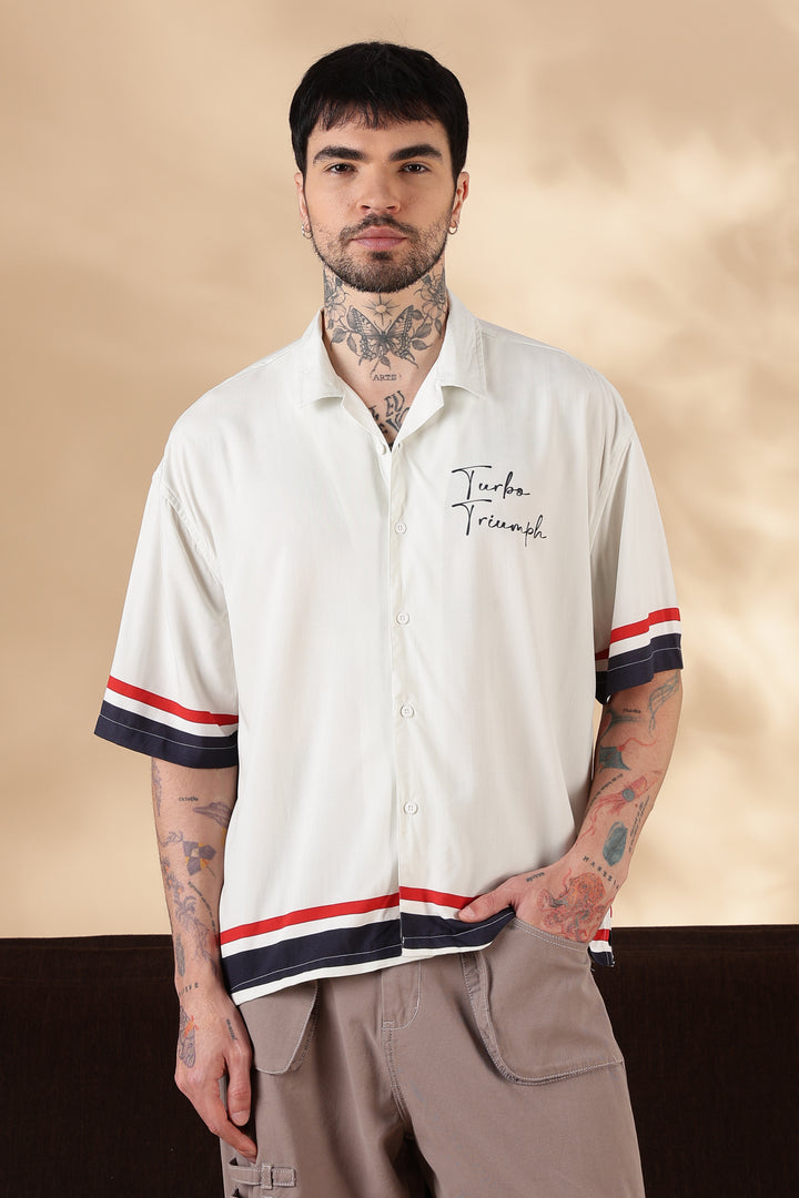 Turbo Triumph: Oversized Shirt