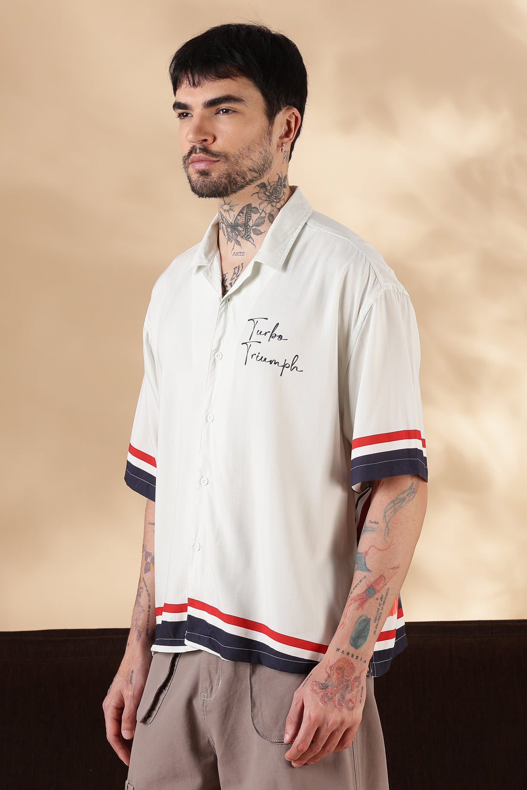 Turbo Triumph: Oversized Shirt