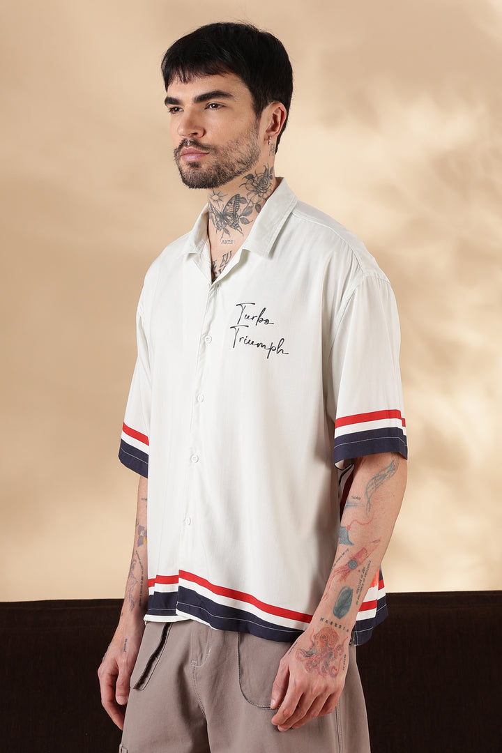 Turbo Triumph: Oversized Shirt