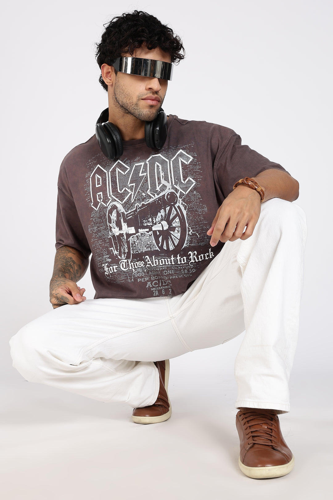 ACDC Canon: Washed Oversized Tshirt
