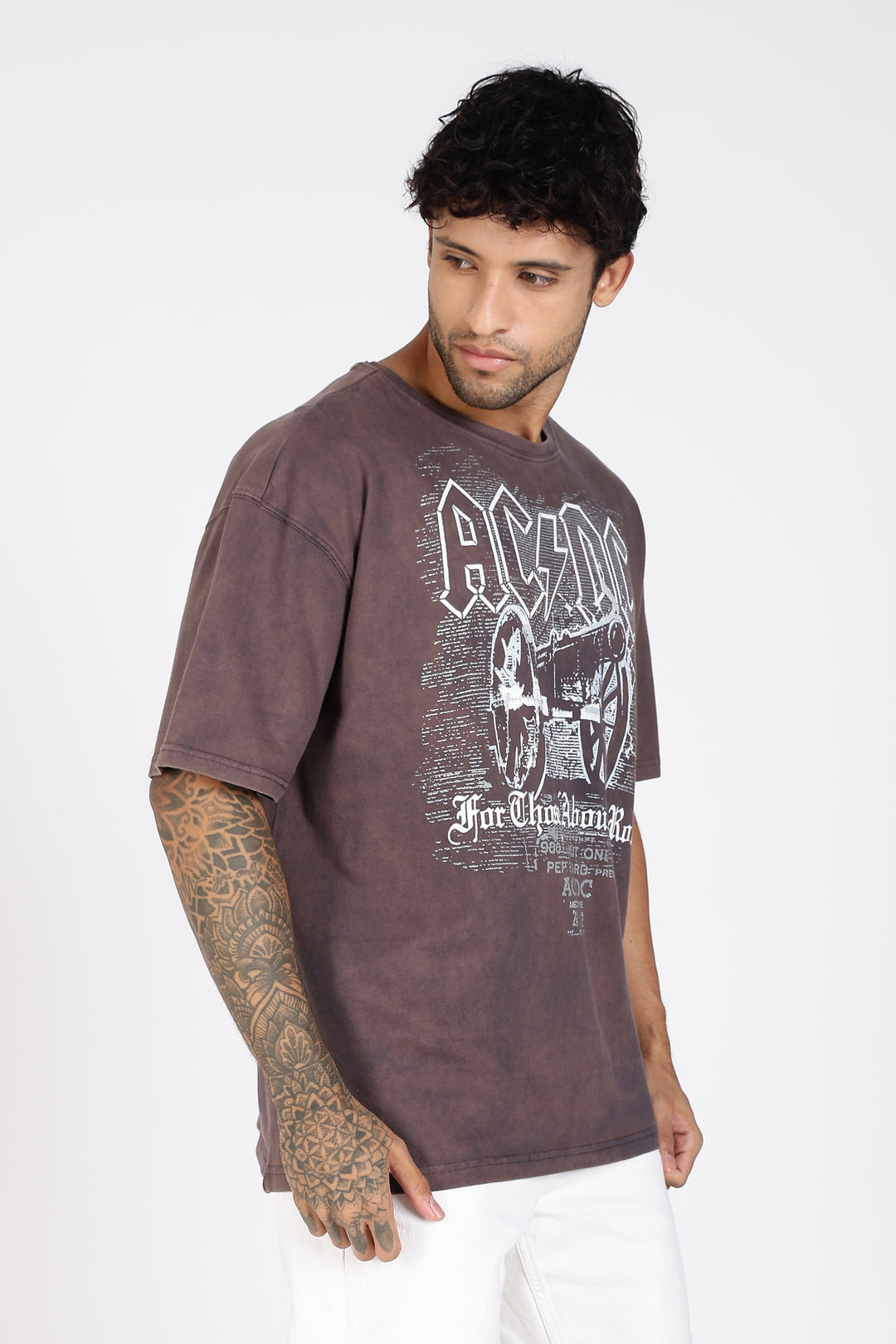 ACDC Canon: Washed Oversized Tshirt
