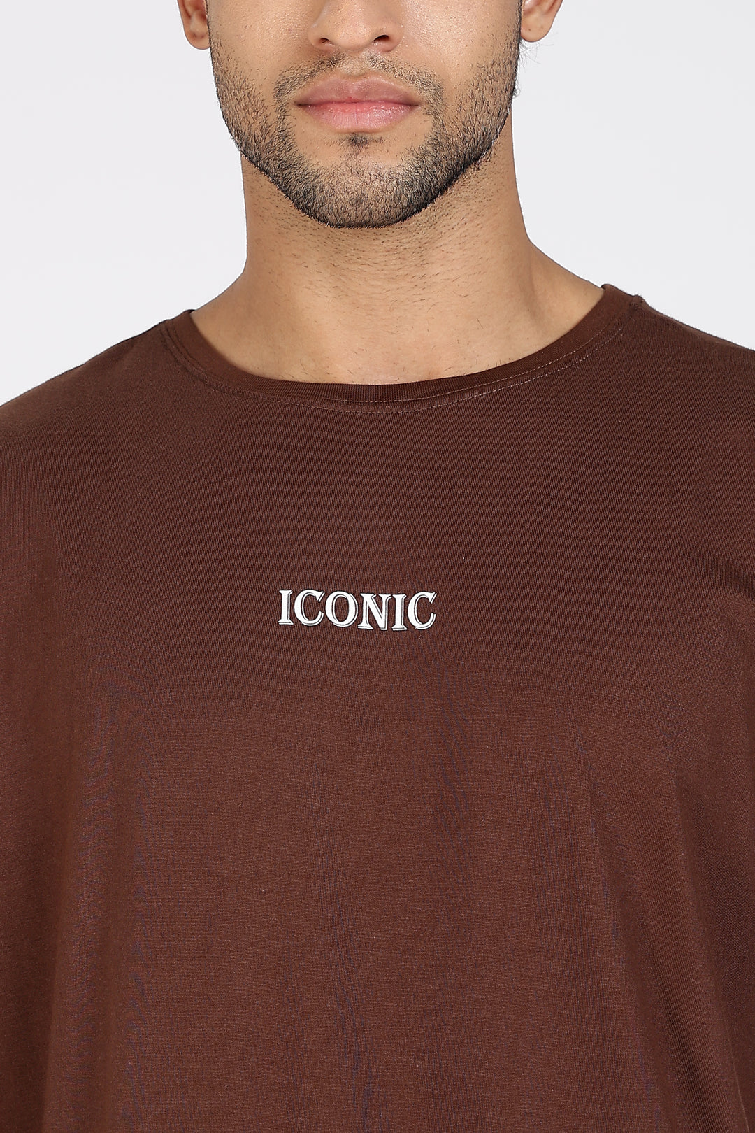 Greek Angel: Brown Oversized T-shirt