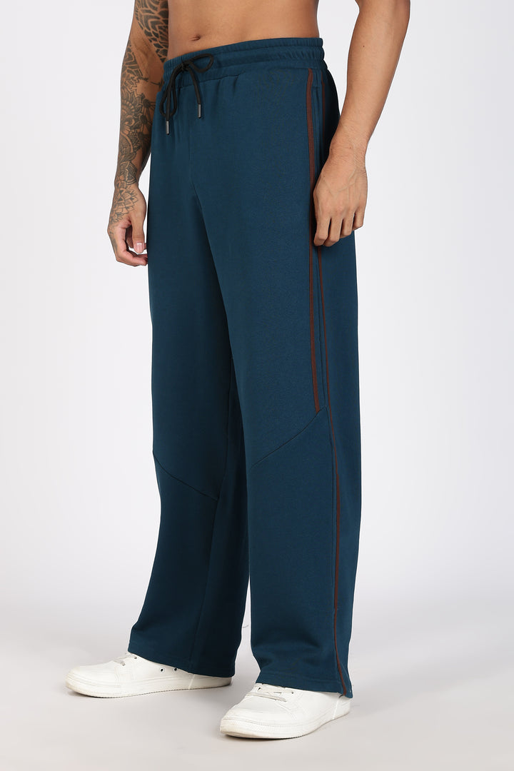 Brown Stripes: Korean Fit Joggers
