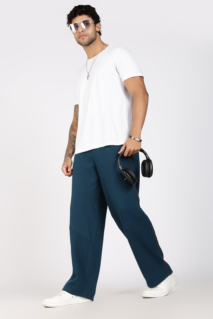 Brown Stripes: Korean Fit Joggers