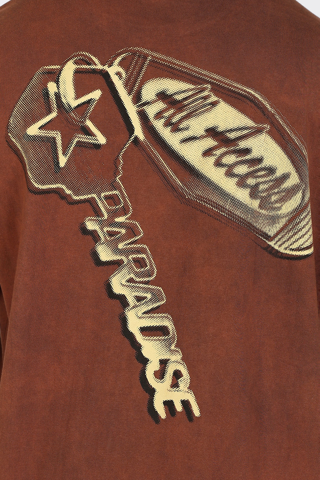 All Access: brown Oversized T-shirt