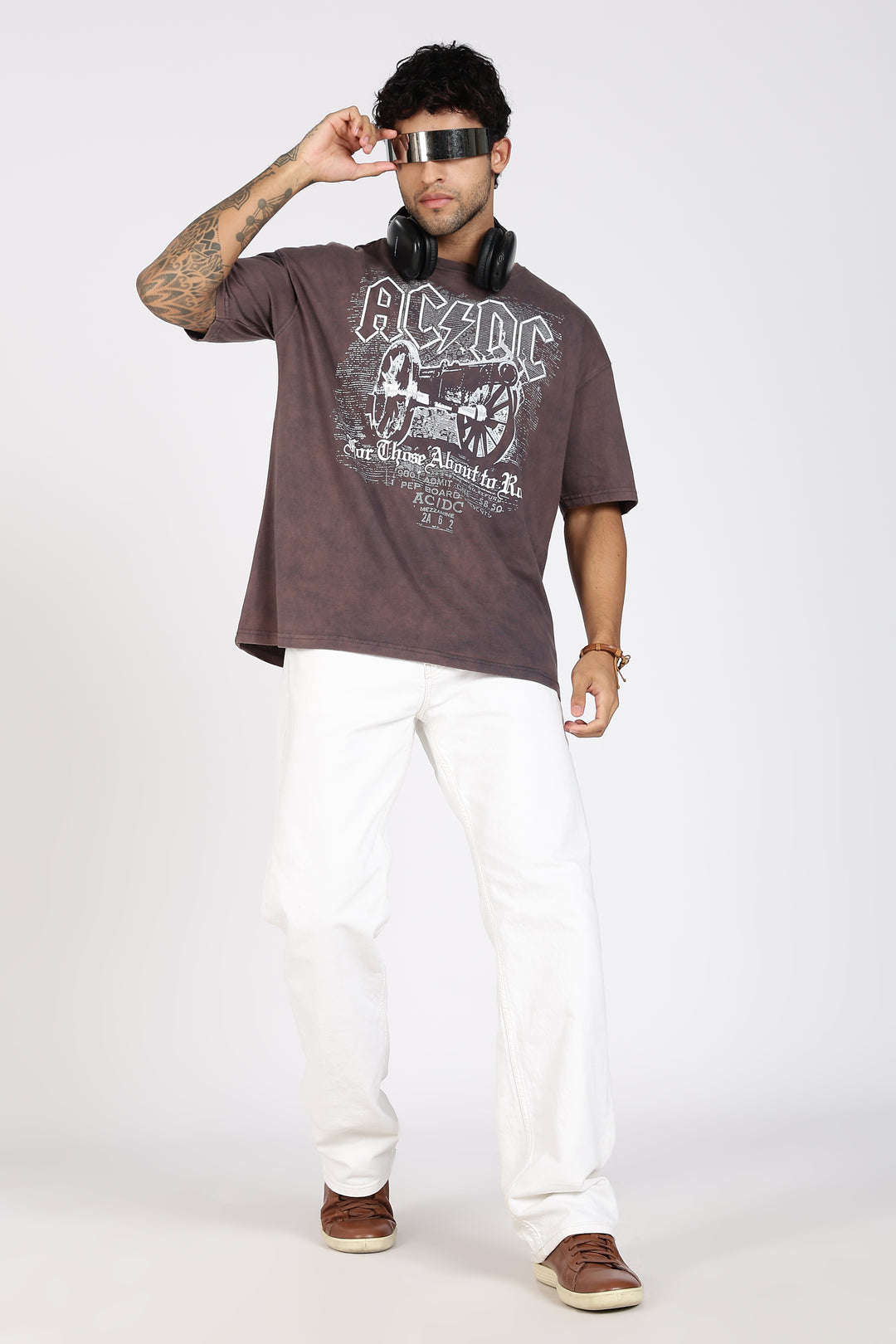 ACDC Canon: Washed Oversized Tshirt