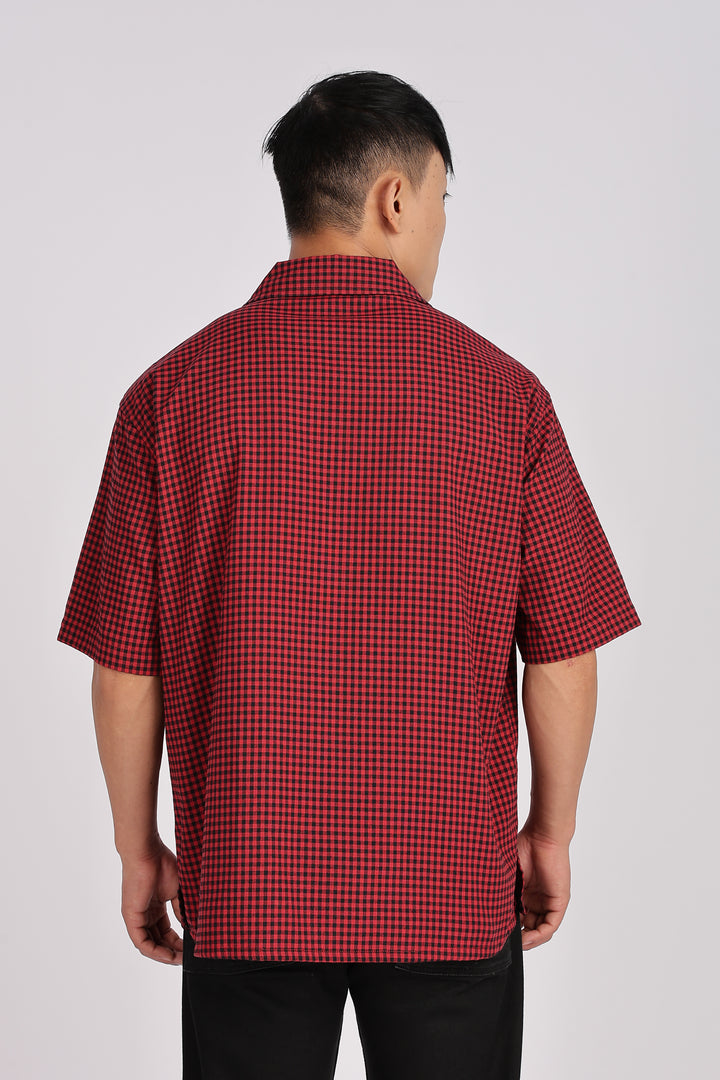 Polo Sport: Embroidery Checks Oversized Shirts