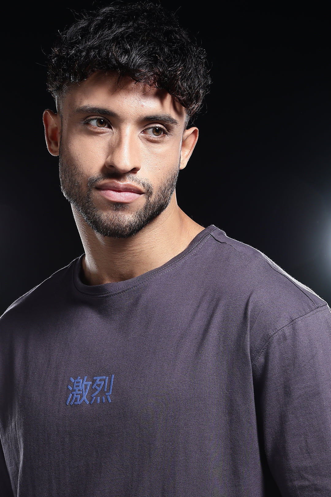 Japanese Dragon: Grey Oversized T-shirt