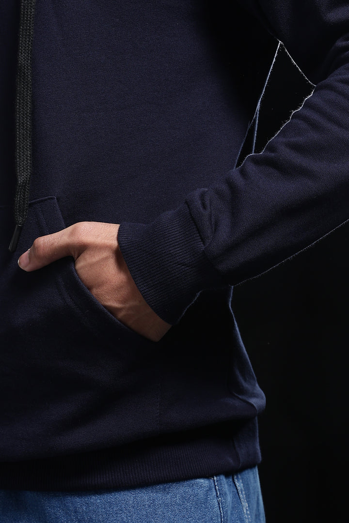 Solids: Navy Blue Hoodie
