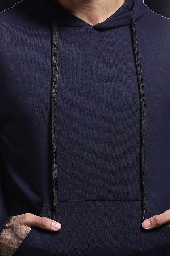 Solids: Navy Blue Hoodie