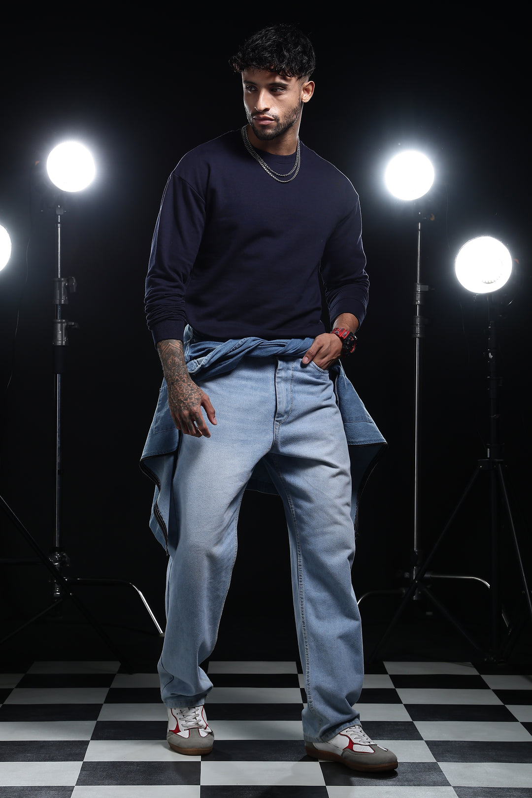 Solids: Navy Sweatshirt