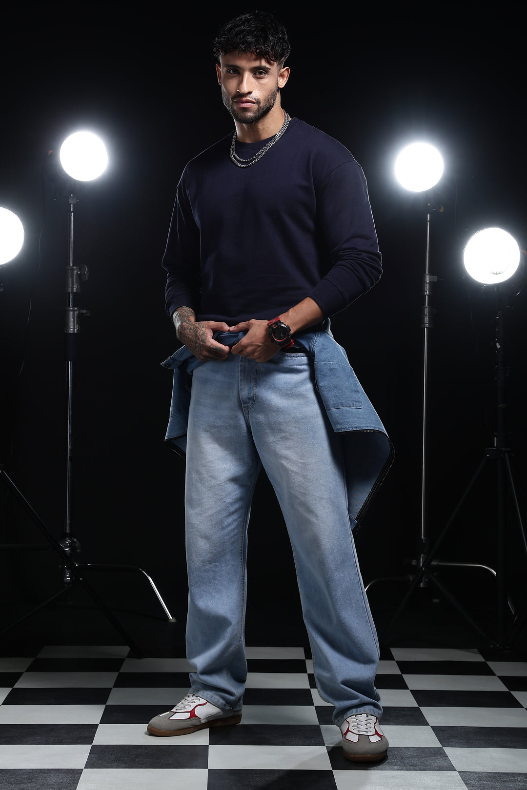 Solids: Navy Sweatshirt