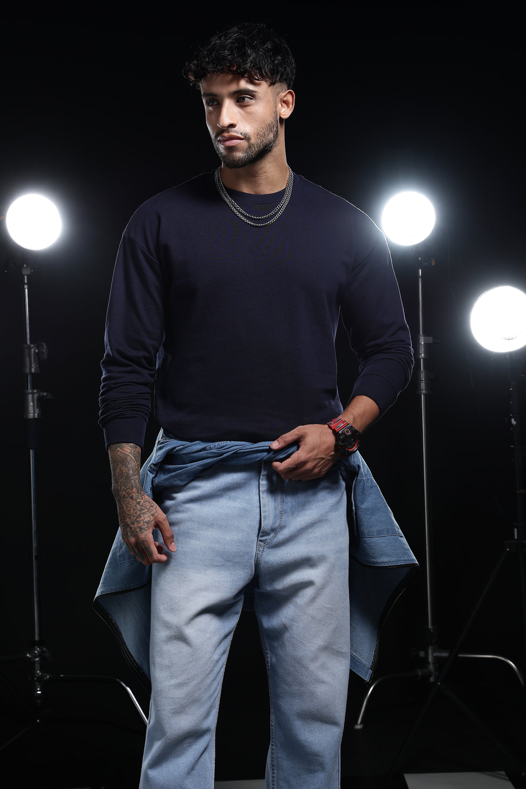Solids: Navy Sweatshirt
