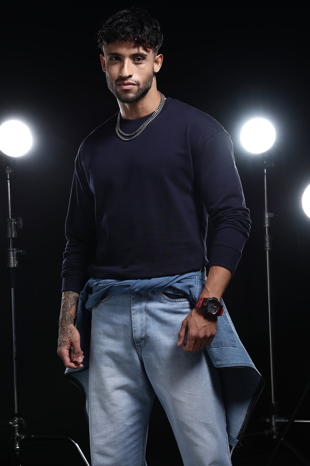 Solids: Navy Sweatshirt