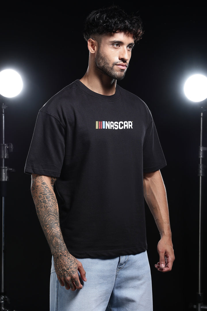Nascar: Oversized Black T-shirt