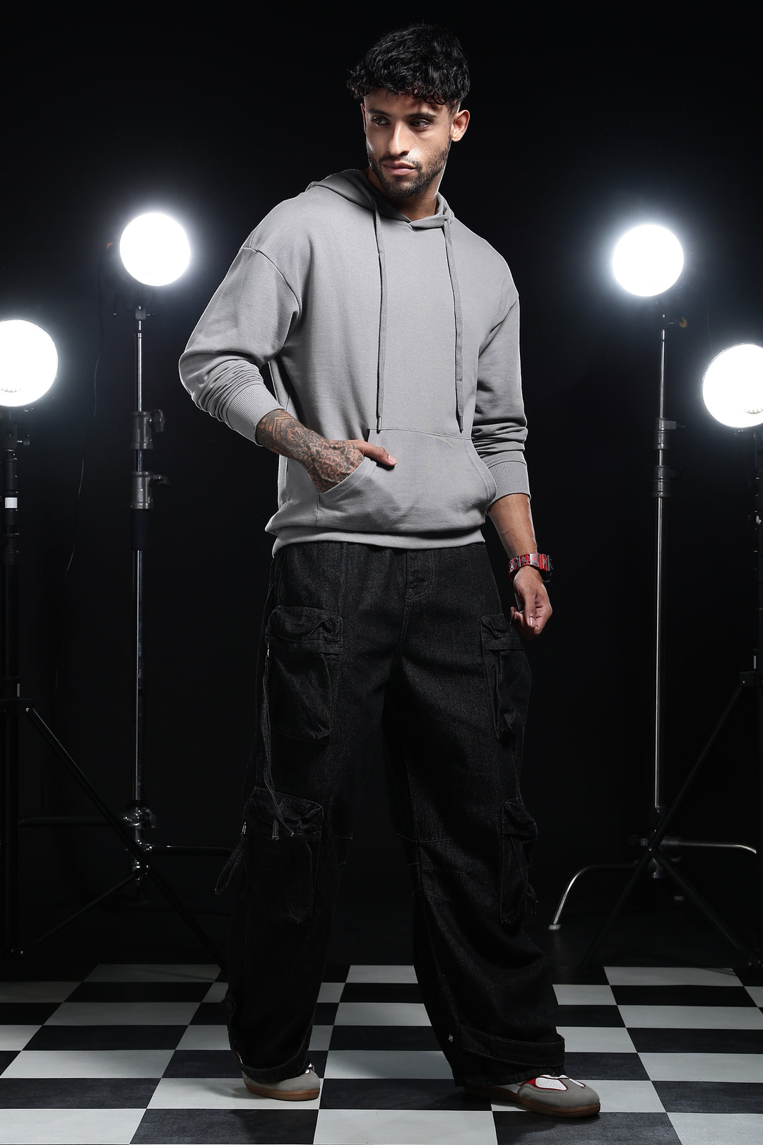 Solids: Steel Grey Hoodie