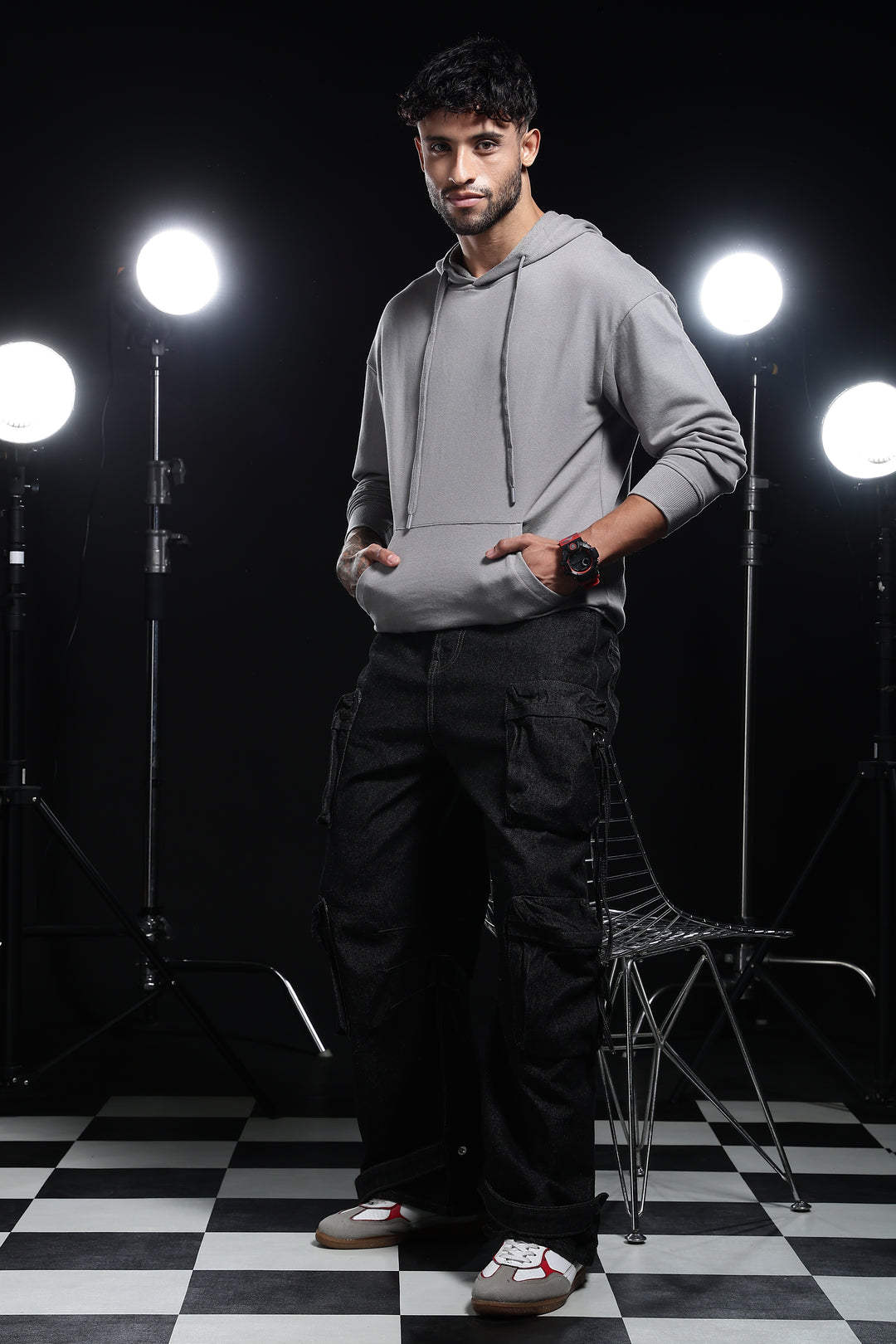 Solids: Steel Grey Hoodie