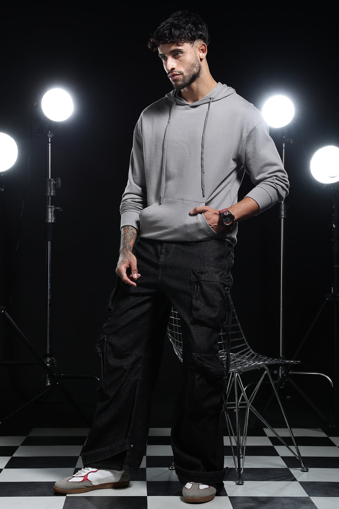Solids: Steel Grey Hoodie