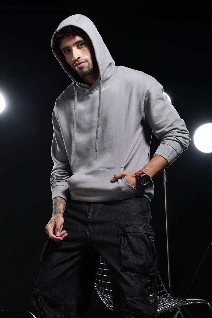 Solids: Steel Grey Hoodie
