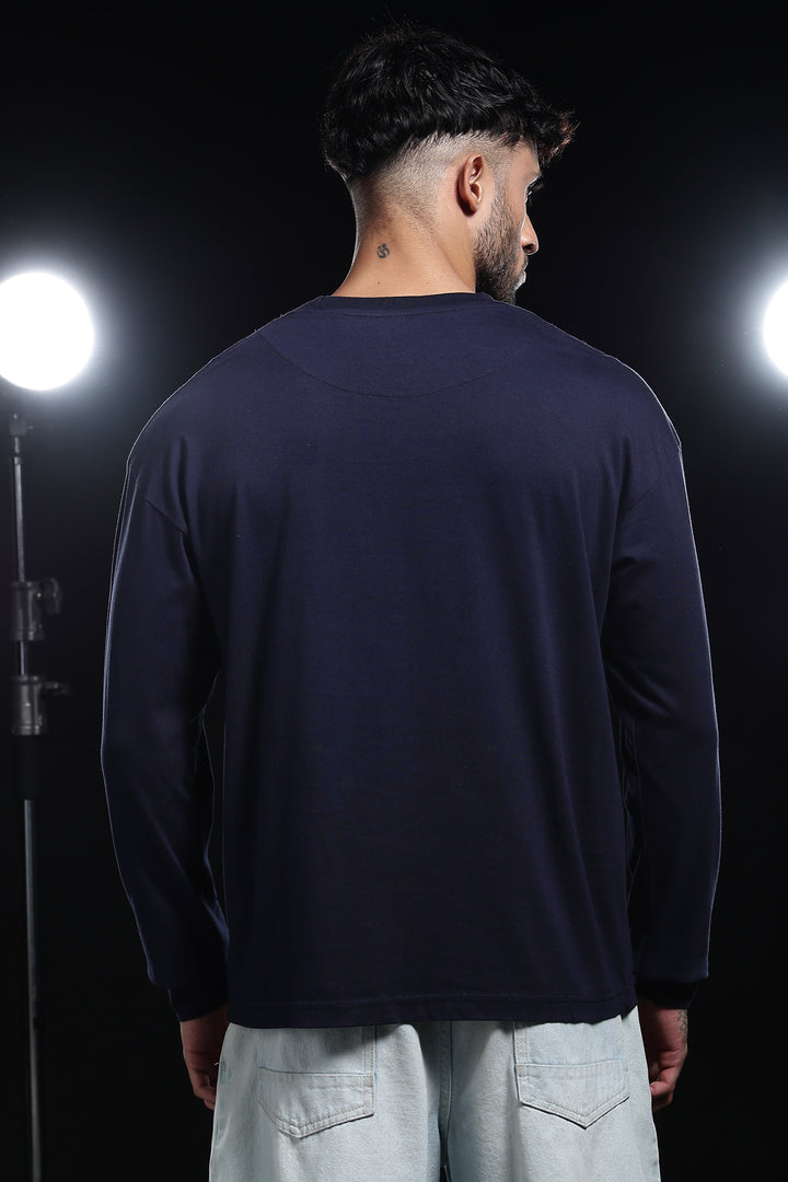 Solids: Navy Oversized T-shirt
