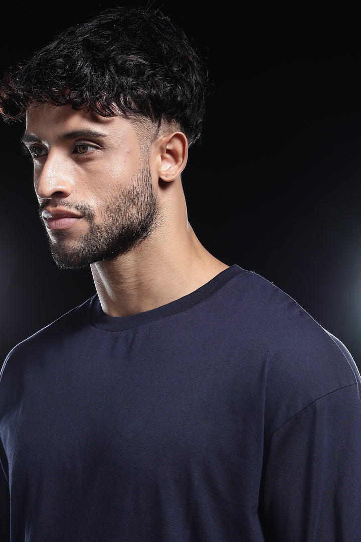 Solids: Navy Oversized T-shirt