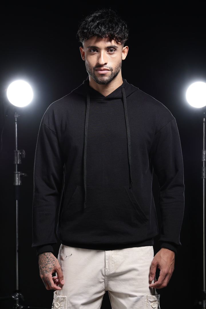 Solids: Black Hoodie