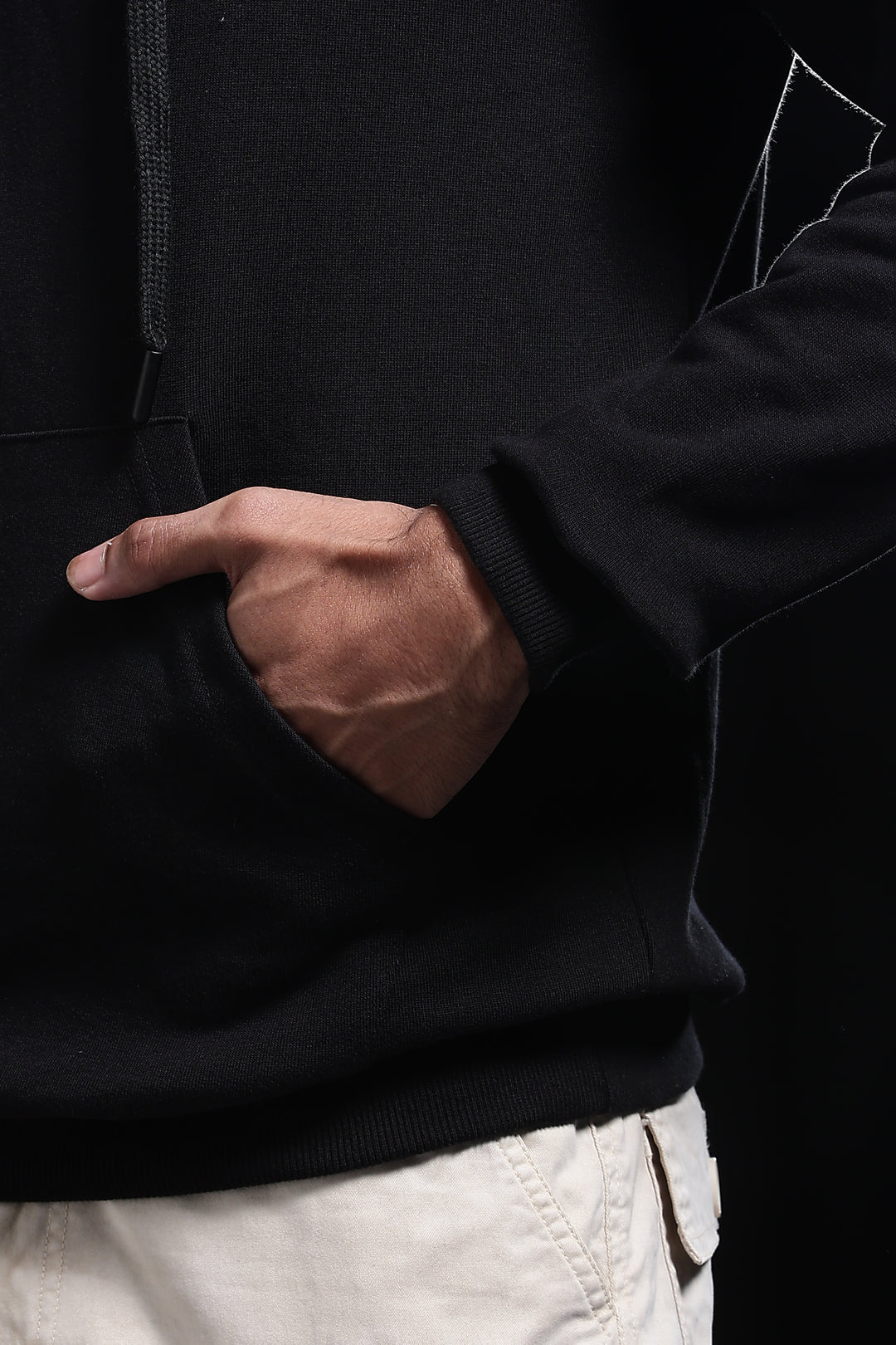 Solids: Black Hoodie