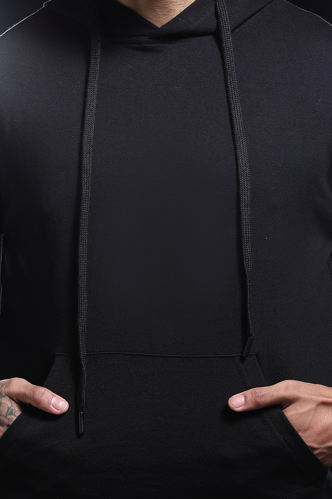 Solids: Black Hoodie